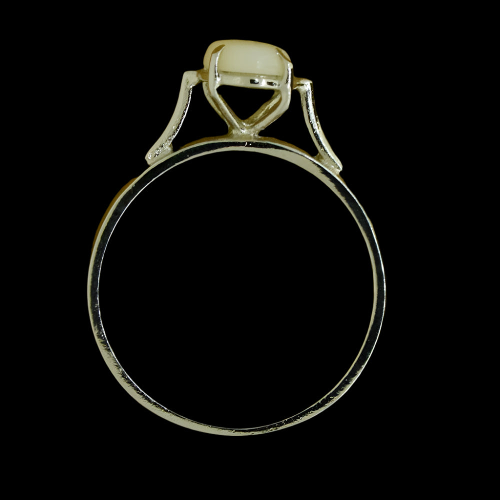 Sterling Silver Solid Opal Ring (ssr6217) Sterling Silver Solid Opal Ring (ssr6217)