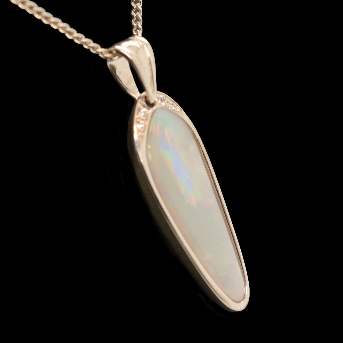 Sterling Silver Crystal Pendant (sssp6903) Sterling Silver Crystal Pendant (sssp6903)