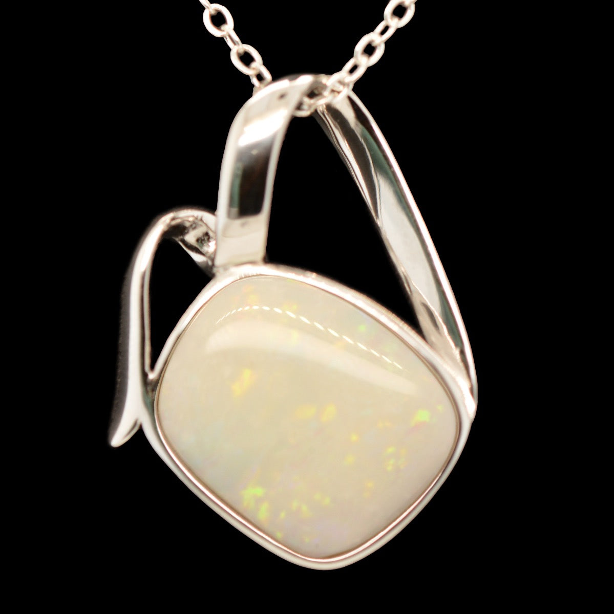 Sterling Silver Solid Crystal Pendant (sssp6905) Sterling Silver Solid Crystal Pendant (sssp6905)