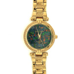 Gold Plated Pierre Cardin Ladies Opal Watch (AB5915)