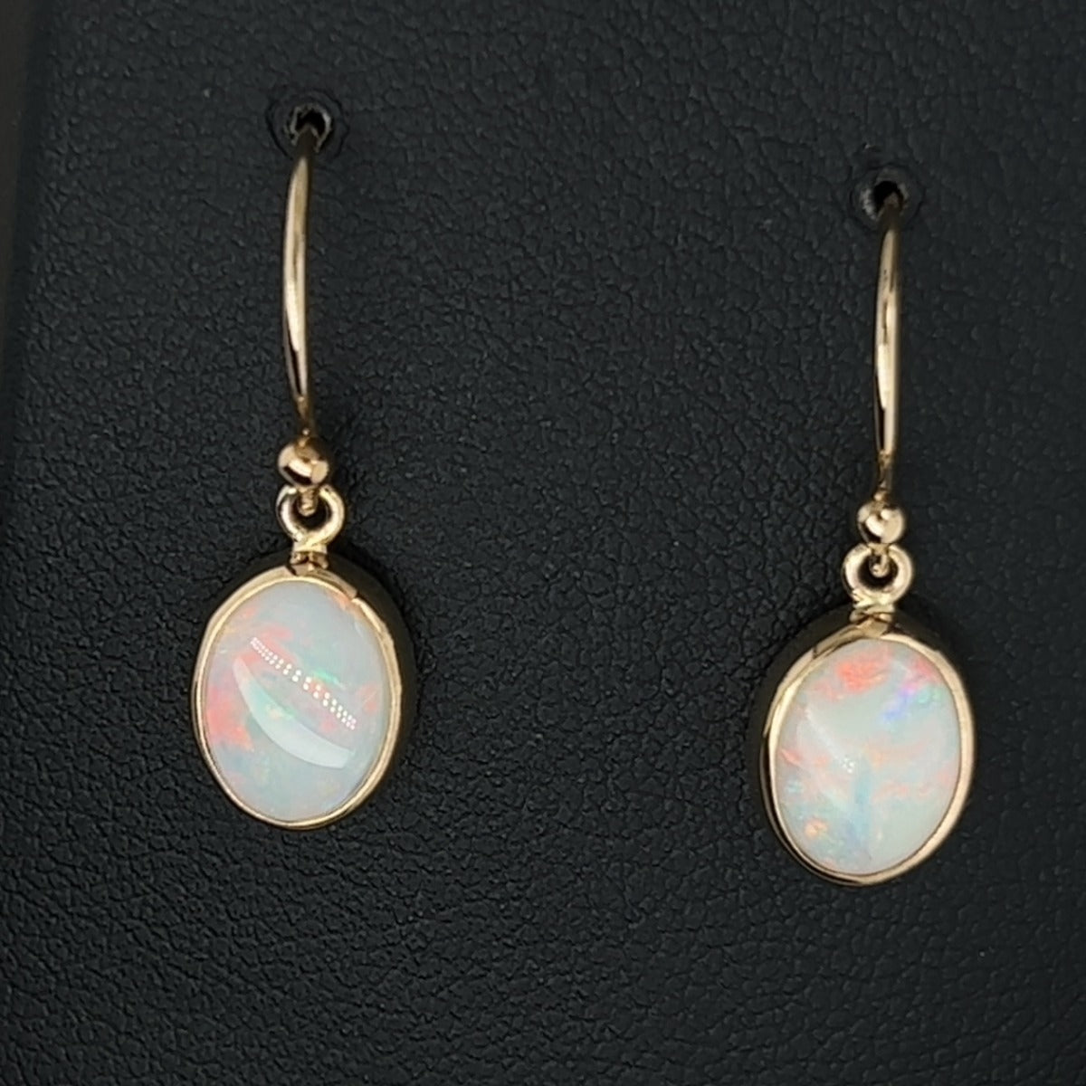 9ct Solid Opal Earrings (se5107)