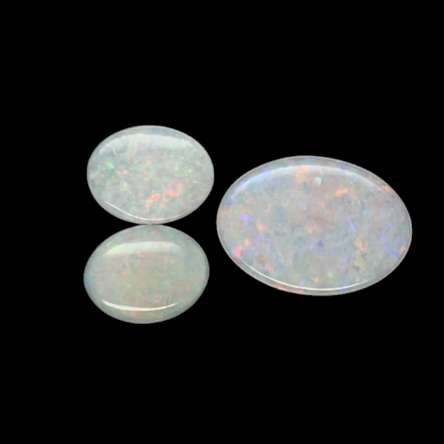 Three Solid Opals (so392)