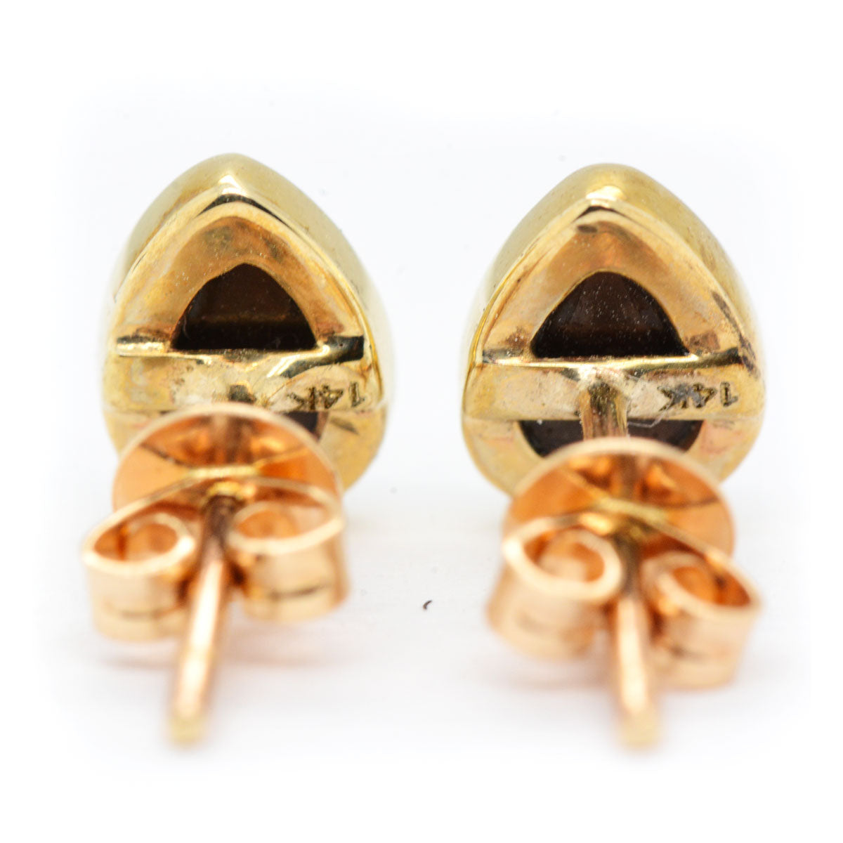 14ct Gold Doublet Opal Earrings (GDE0982)