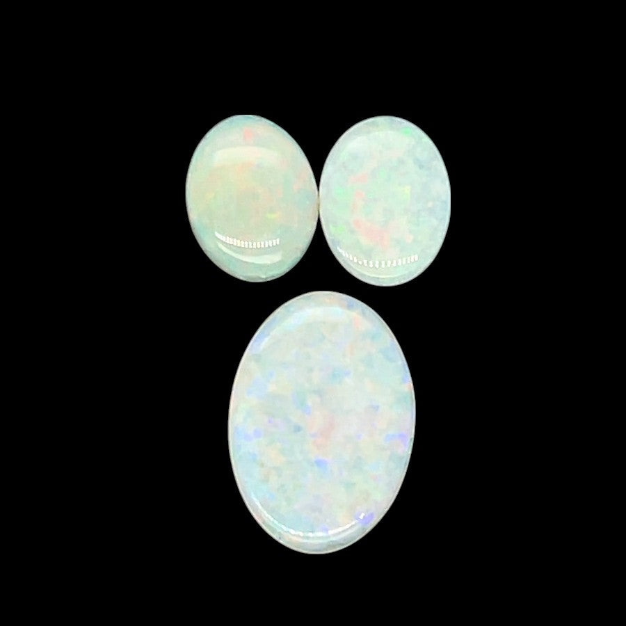 Three Solid Opals (so392)