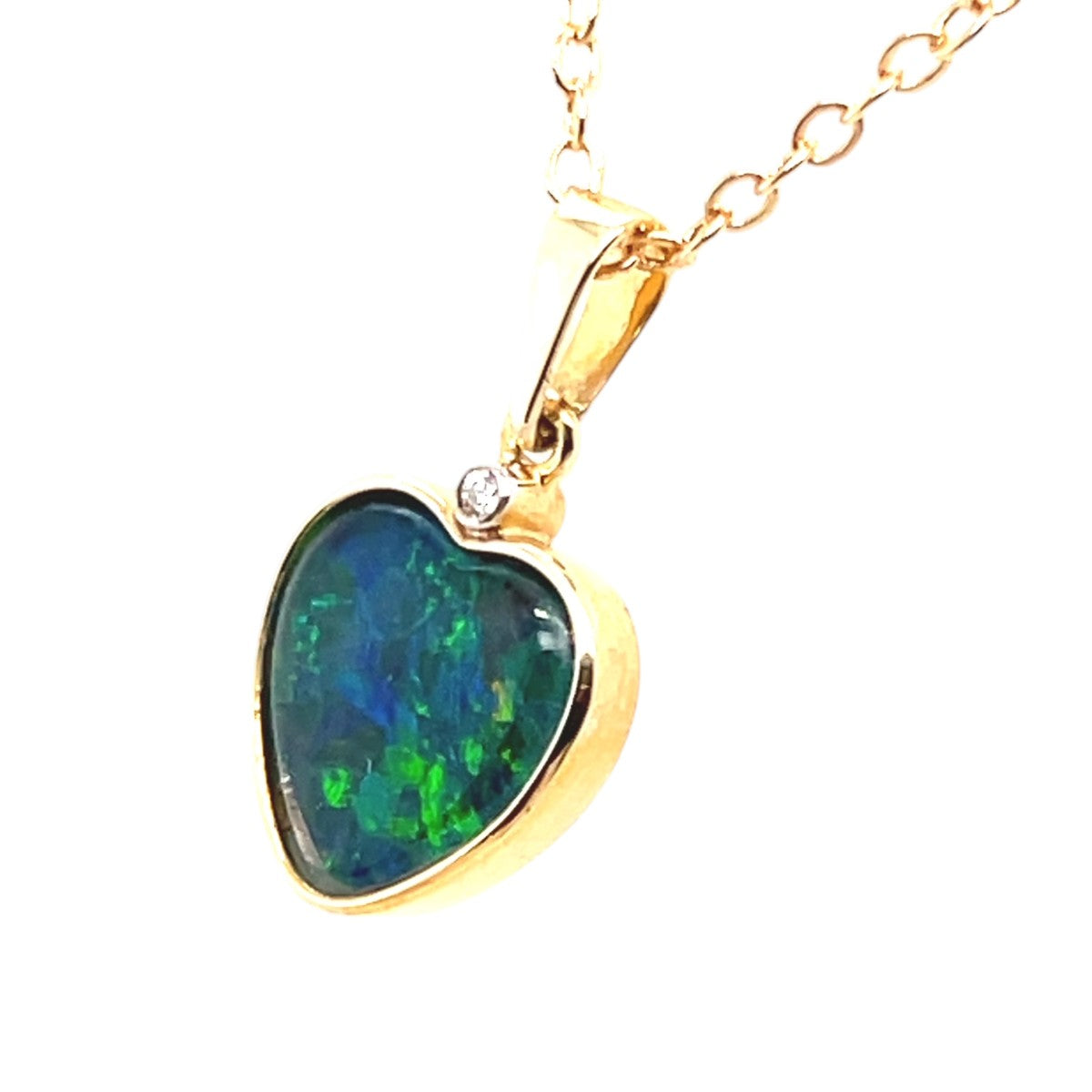 9ct Gold Triplet Opal Pendant (tp6404)