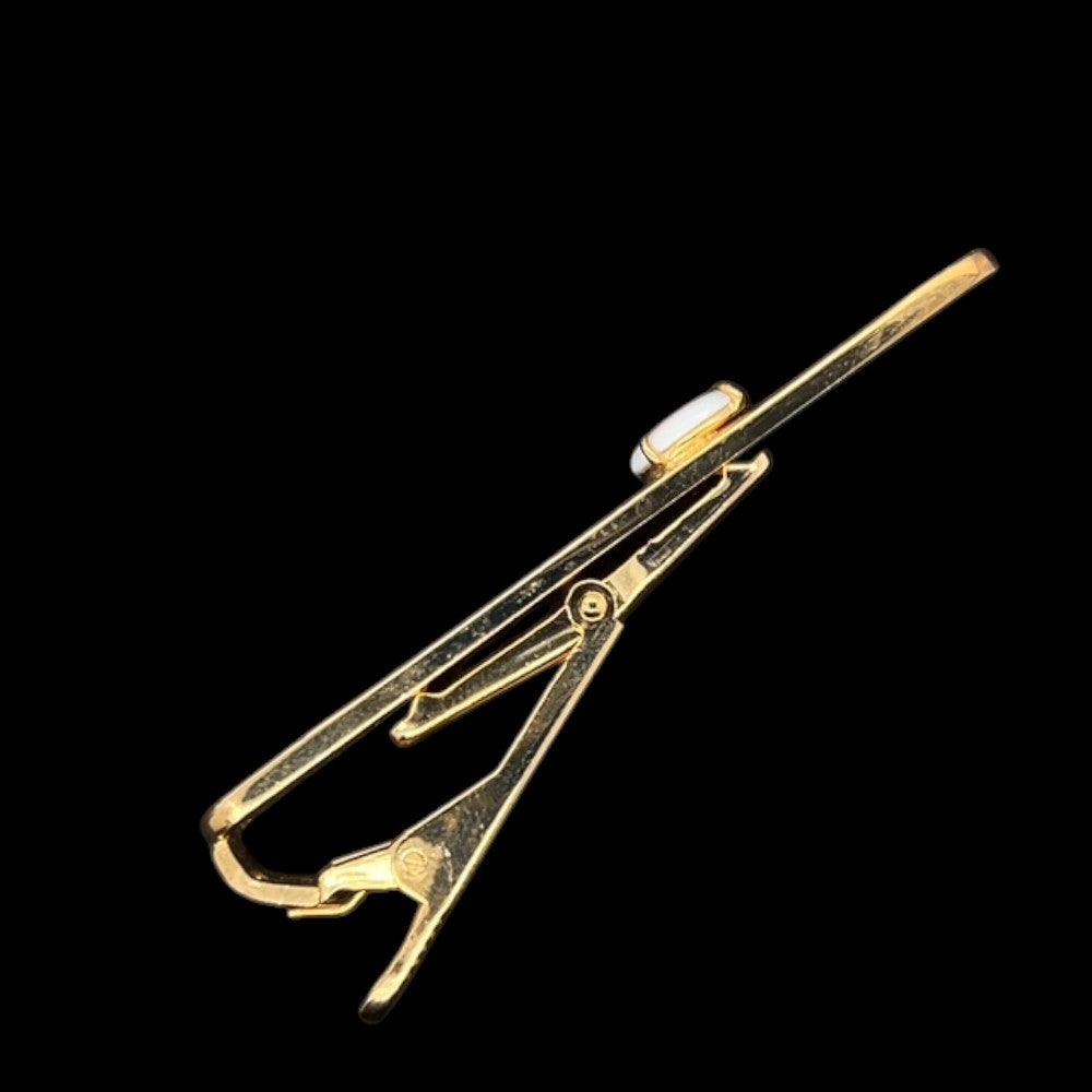 Gold Plated Solid Opal Tie Bar (gpstb16)