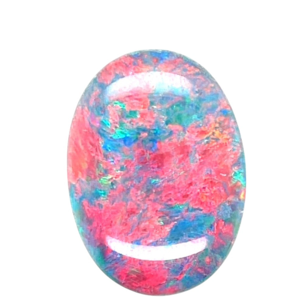 Triplet Opal Stone 25mmx18mm (ts25)