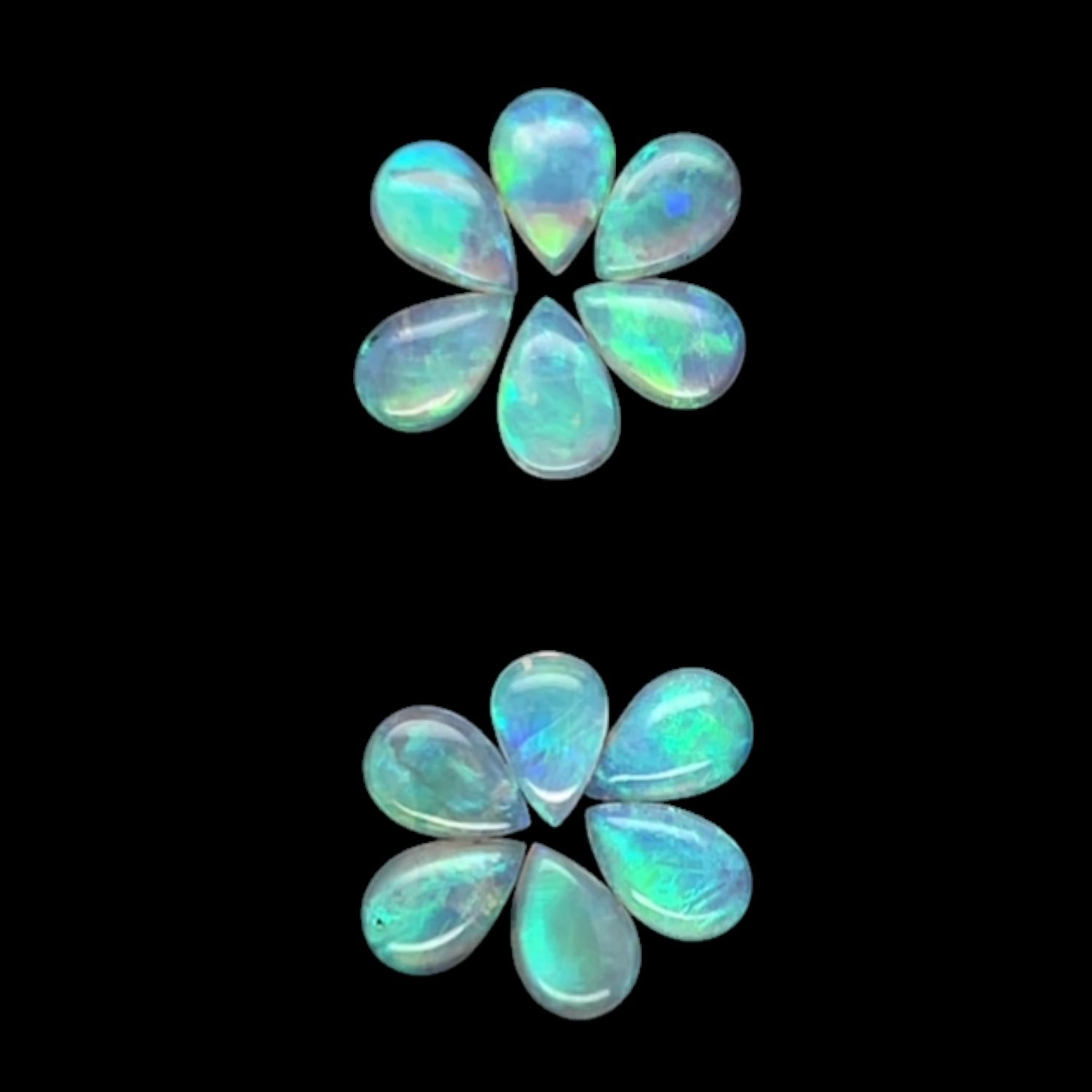 12 Solid Opals (so723)