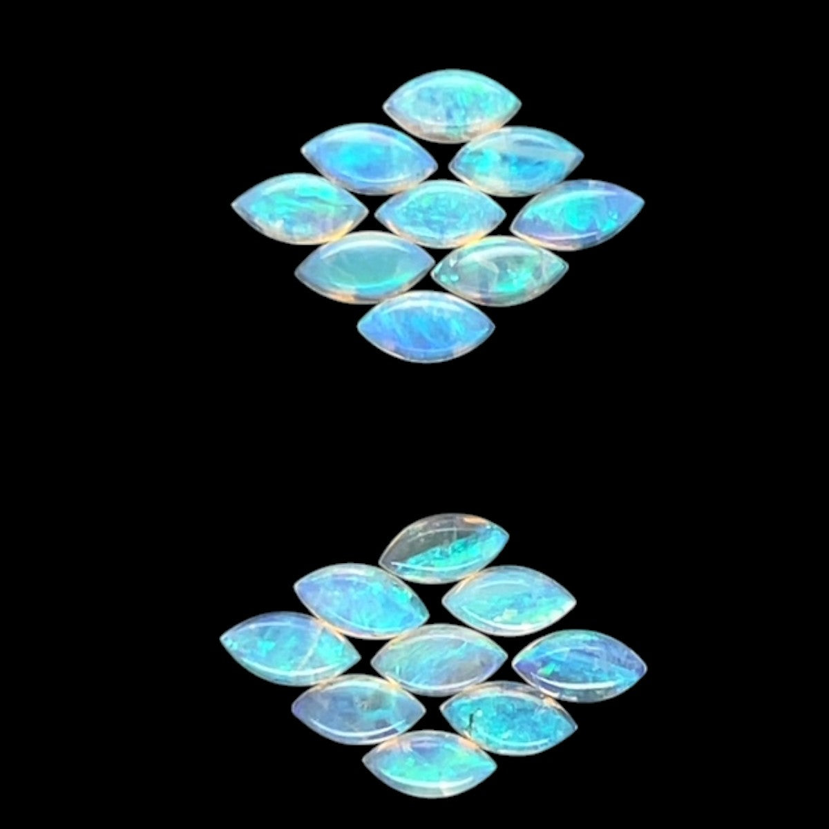 18 Solid opals (so7140)