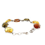 Sterling Silver Amber Bracelet (ambbra39)