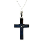 Sterling Silver Inlaid Opal Pendant (ssinp21)