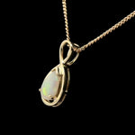 9CT Gold Solid Opal Pendant (SP503)