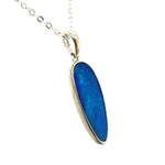 Sterling Silver Doublet Opal Pendant (ssdp527)