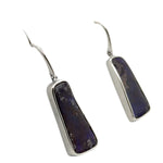 Sterling Silver Boulder Opal Earrings (ssbouear75)