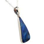 Sterling Silver Boulder Opal Pendant (ssbp161)