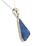 Sterling Silver Boulder Opal Pendant (ssbp162)