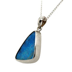 Sterling Silver Boulder Opal Pendant (ssbp163)
