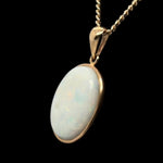 14CT Gold Solid Opal Pendant (sp4311)