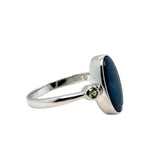 Sterling Silver Black Opal Ring (ssblkr260)