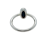 Sterling Silver Black Opal Ring (ssblkr261)