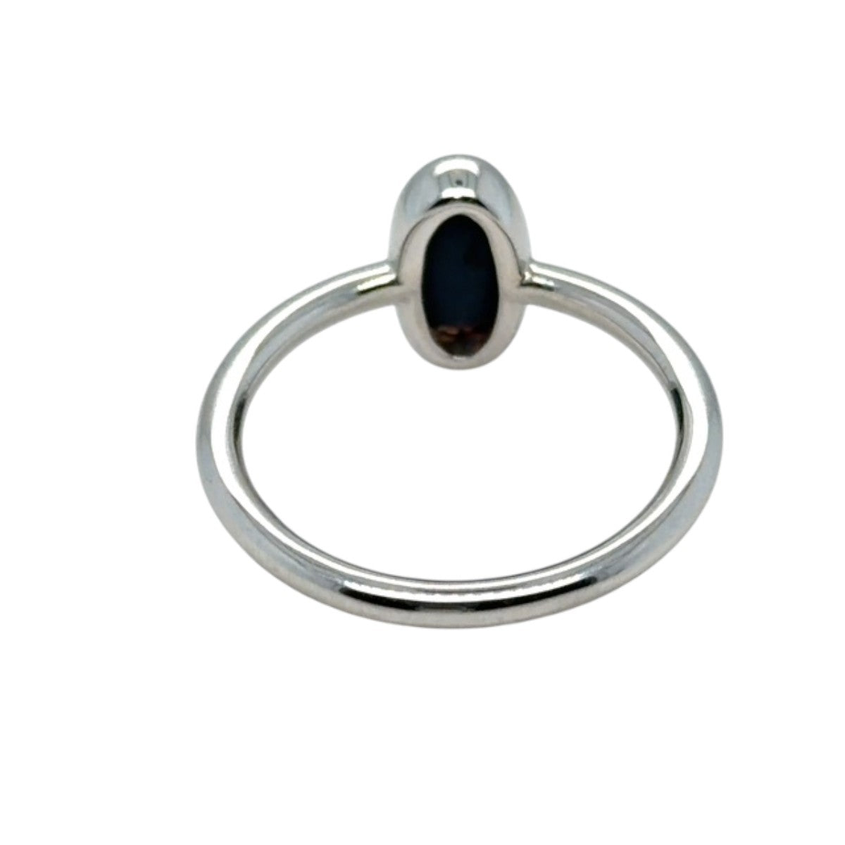Sterling Silver Black Opal Ring (ssblkr261)