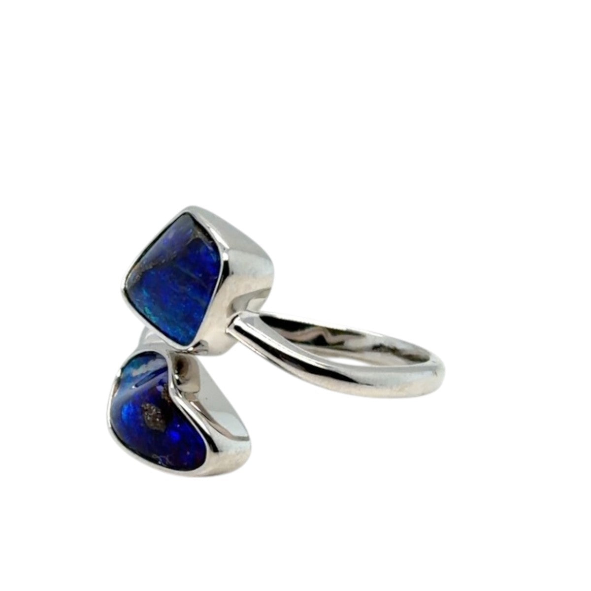 Sterling Silver Boulder Opal Ring (ssbour336)