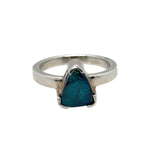 Sterling Silver Boulder Opal ring (ssbour334)