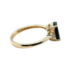 14ct Gold Black Opal Ring (blkr115)