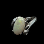Sterling Silver Solid Opal Ring (sssr164)