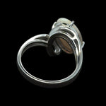 Sterling Silver Solid Opal Ring (sssr164)