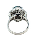 Platinum Solid Opal Ring (sr118)