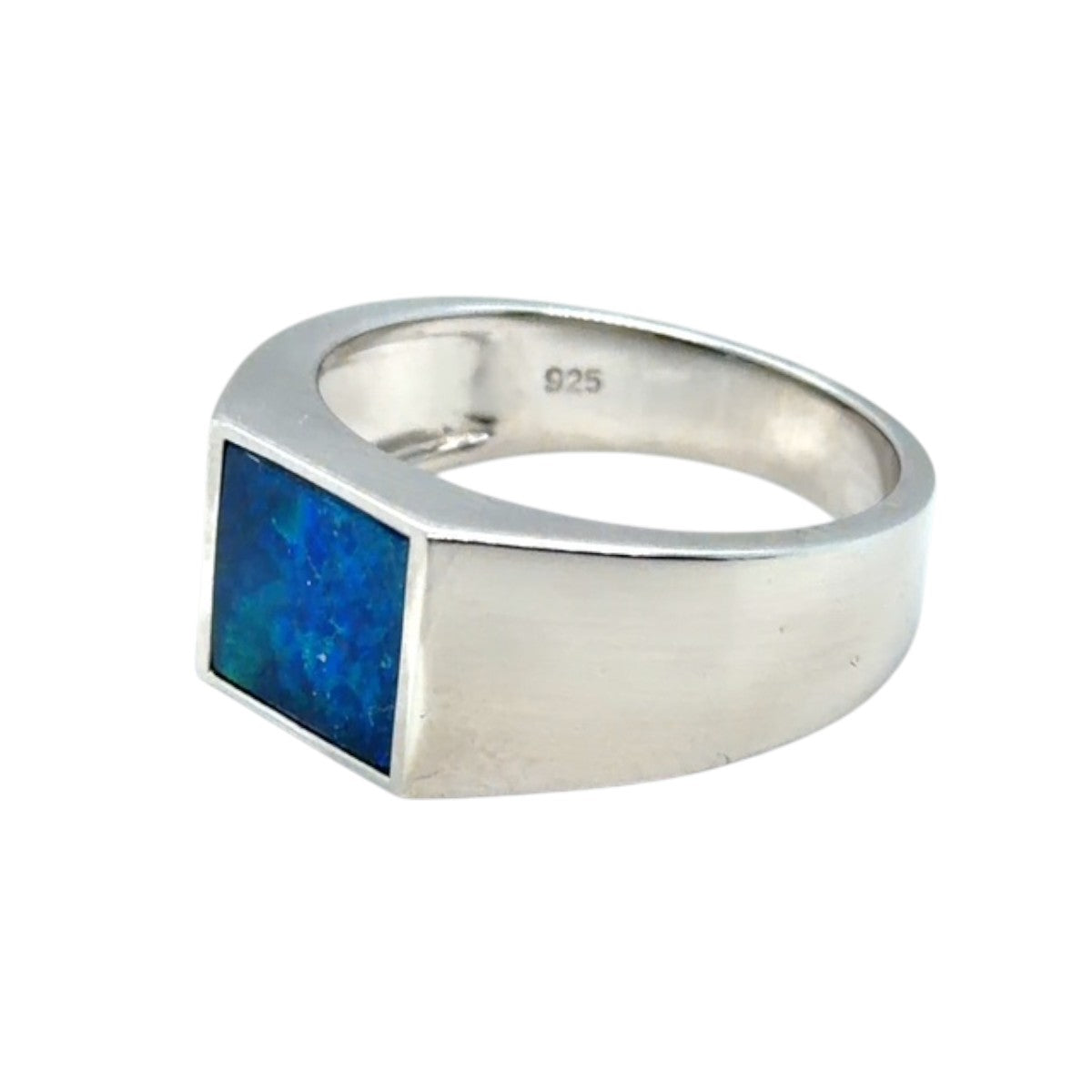 Sterling Silver doublet Opal Ring (dr302)