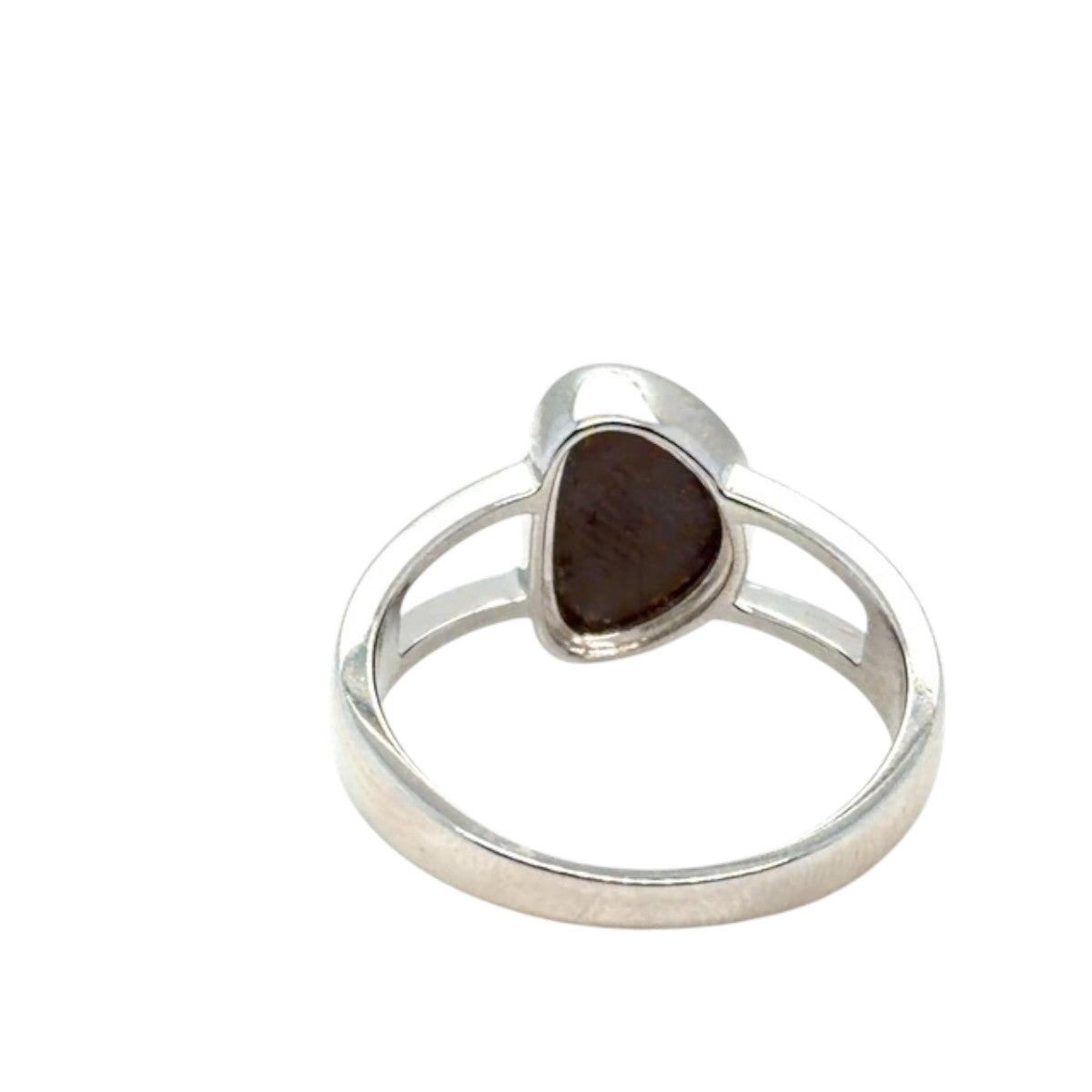 Sterling Silver Doublet Opal Ring (dr306)