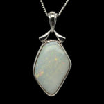 Sterling Silver Solid Opal Pendant (sssp132)