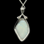Sterling Silver Solid Opal Pendant (sssp132)