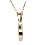 14ct Gold Doublet Opal Pendant (dp201)