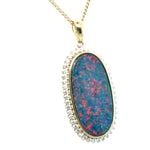 14ct Doublet Opal Pendant (dp210)