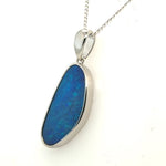 Sterling Silver Doublet Opal Pendant (ssdp536)