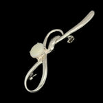 Sterling Silver Solid Opal Brooch (sssbro354)