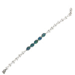 Sterling Silver Triplet Opal Bracelet (sstbra5165)