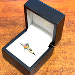 9ct Gold Triplet Opal Ring (tr74)