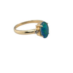 9ct Gold Triplet Opal Ring (tr73)