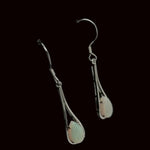 Sterling Silver Solid Opal Earrings (ssse103)