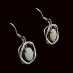 Sterling Silver Solid Opal Earrings (ssse104)