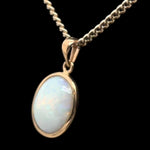 14ct Solid Opal Pendant (sp741)