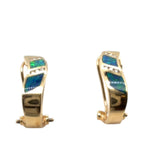 14ct Yellow Gold Solid Earrings (SE2005)