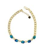 Gold Plated Triplet Opal Bracelet (gptbra8001)