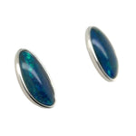 Sterling Silver Triplet Opal Earrings (sste5317)