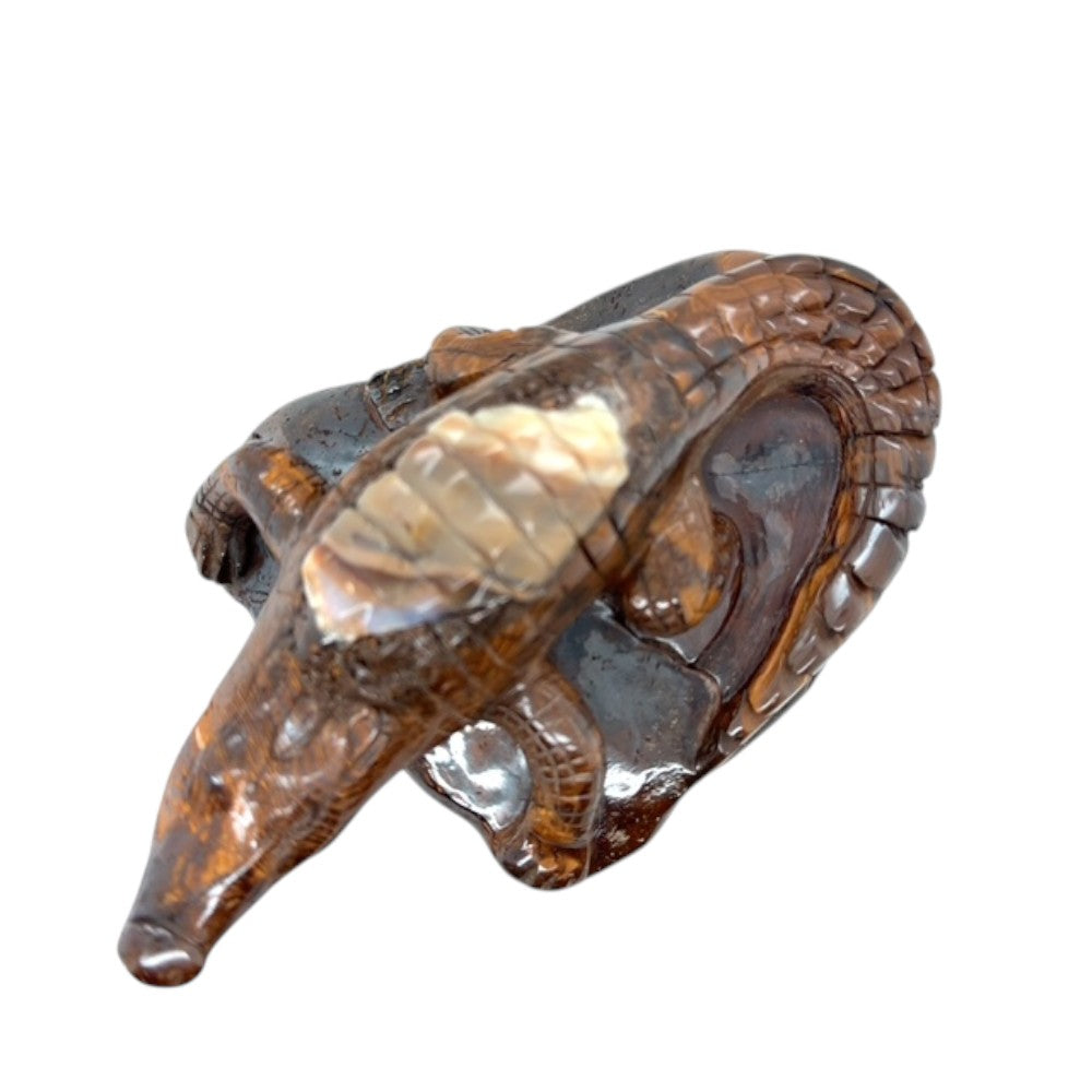 Boulder Opal Crocodile (crocodile)