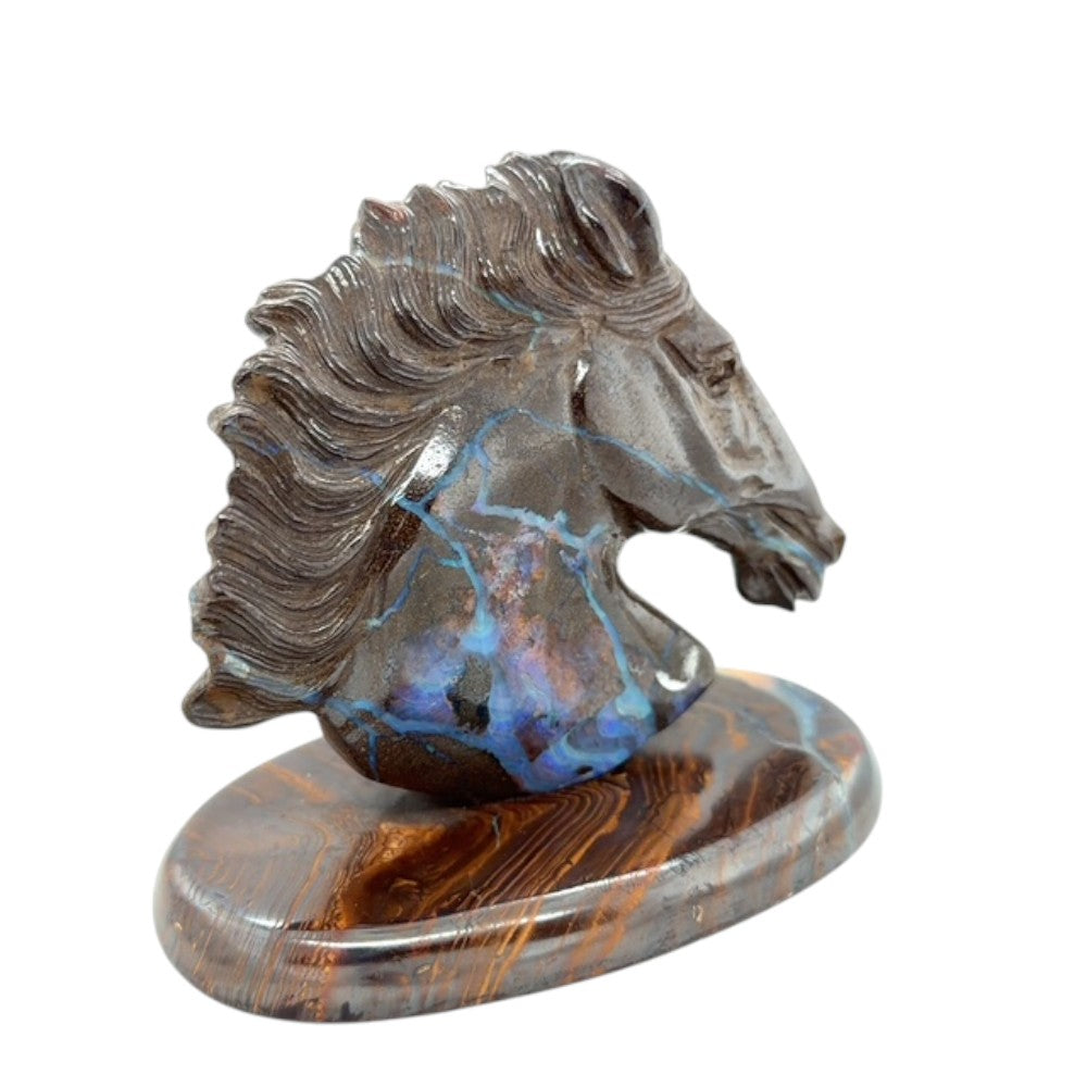 Boulder Opal Horse (horse)